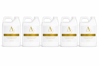 Aglow® Pro Artist Starter Kit – 5 × 8 oz Spray Tan Solutions