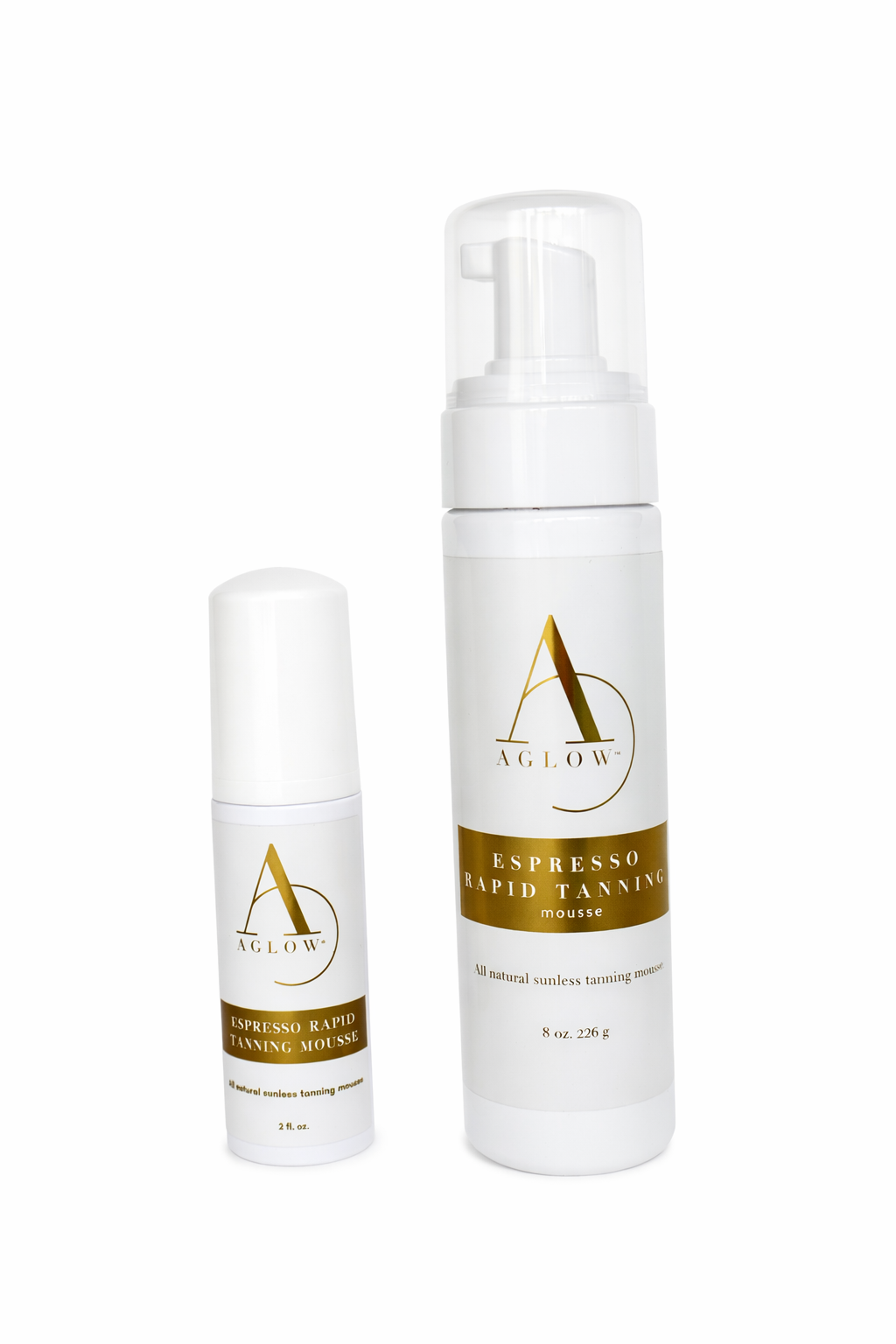 AGLOW Espresso Rapid Tanning Mousse Salon Retail Pack – 5 Units